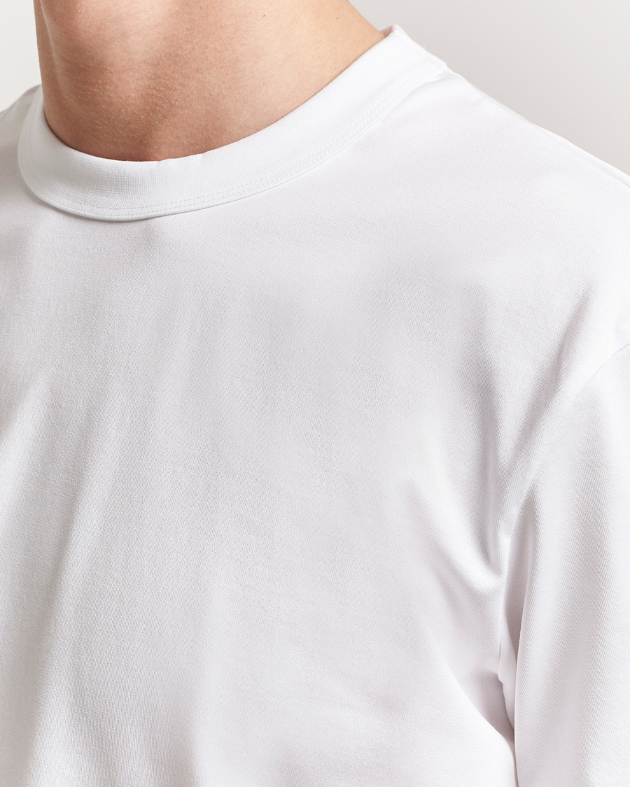 Herr | T-Shirts | Bread & Boxers | Pima Cotton Crew Neck T-Shirt White