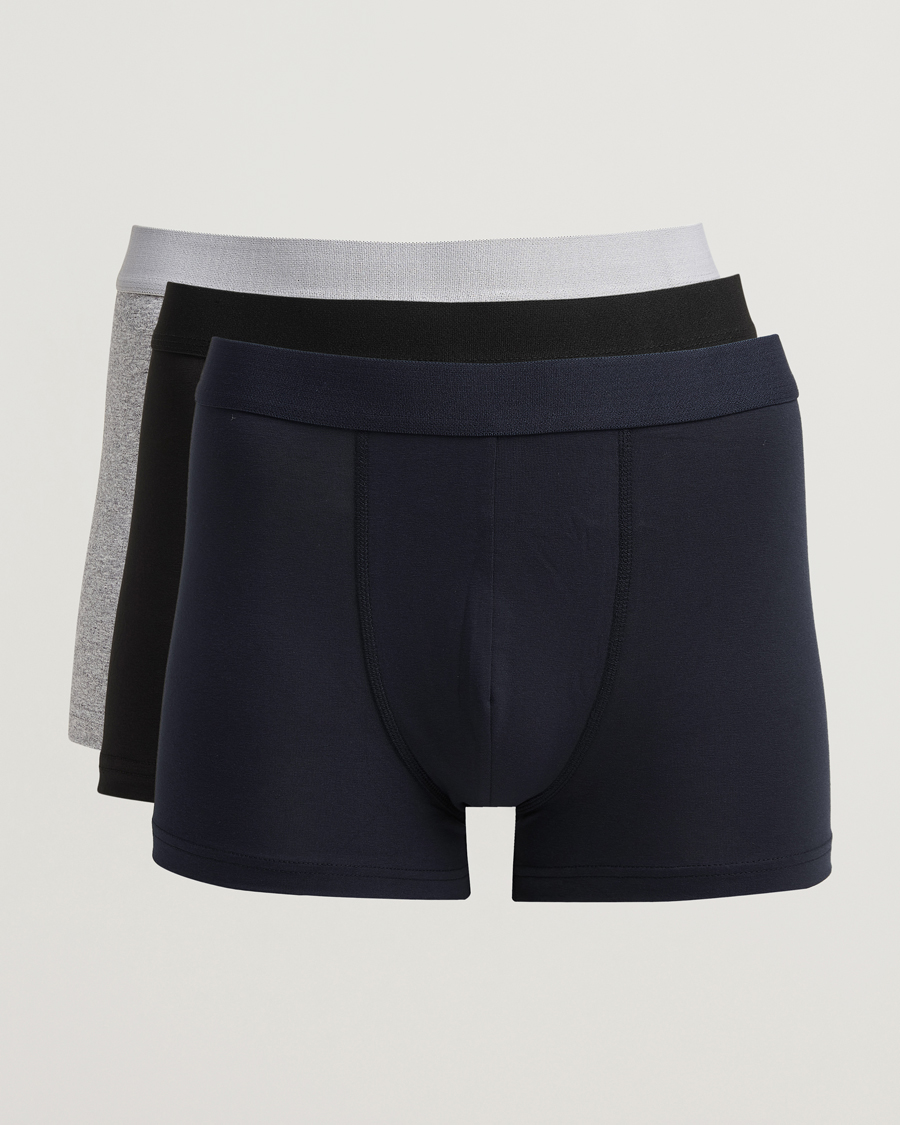 Herr | Underkläder | Bread & Boxers | 3-Pack Boxer Brief Grey/Navy/Black
