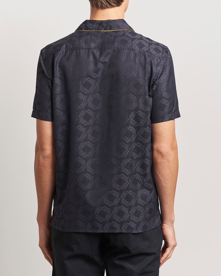 Herr | Skjortor | Orlebar Brown | Hibbert 007 Monogram Shirt Black