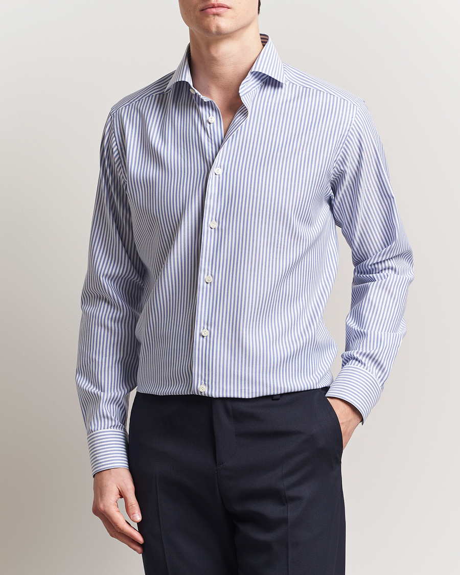 Herr | Skjortor | Eton | Slim Fit Signature Oxford Shirt Blue/White