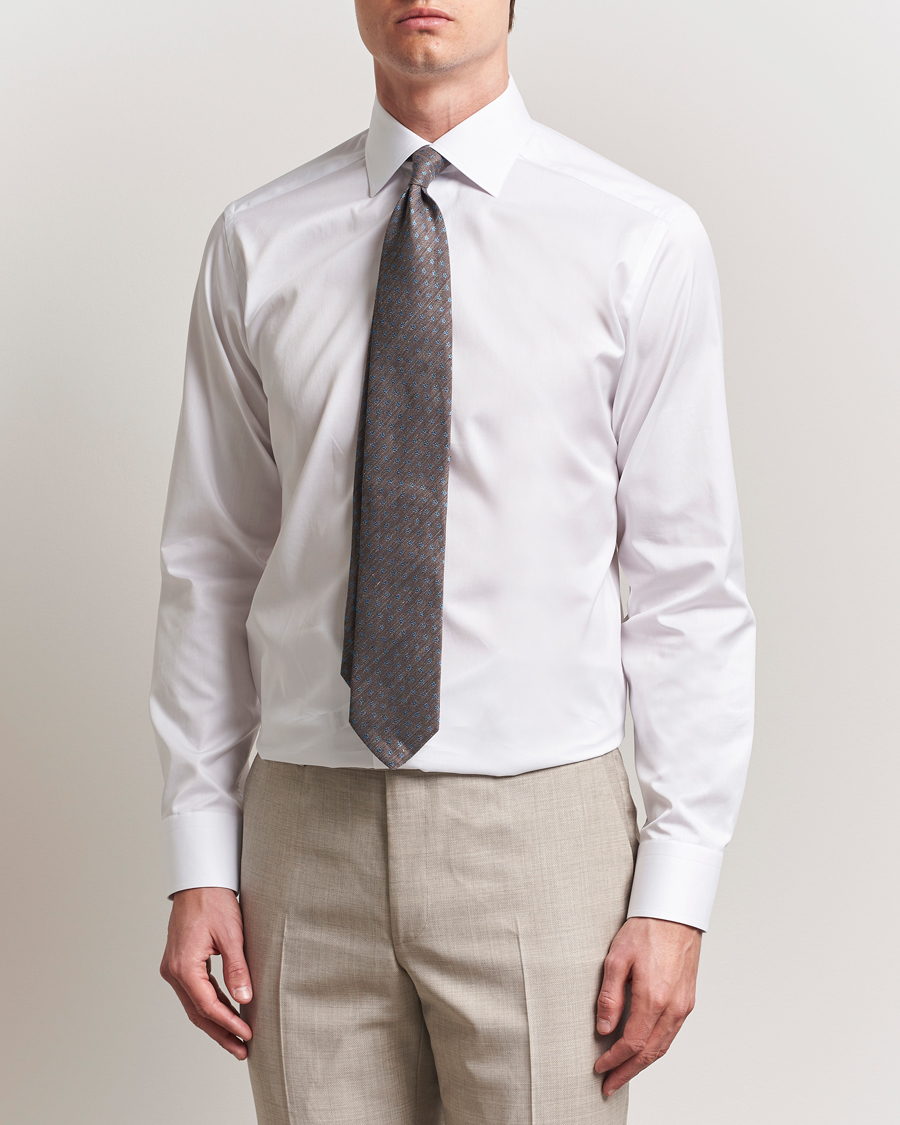 Herr | Skjortor | Eton | Slim Fit Signature Twill Shirt White