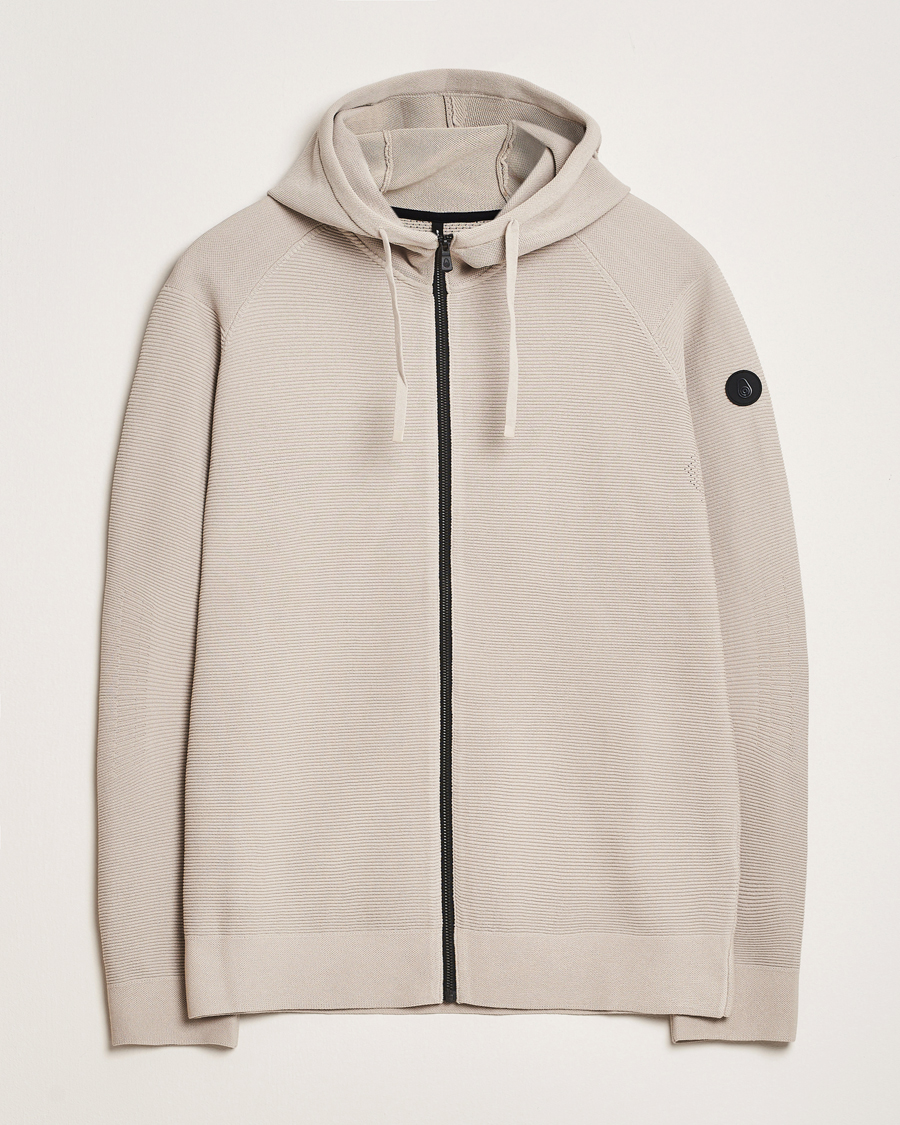 Herr | Tröjor | Sail Racing | Element Seamless Hooded Full Zip Sand