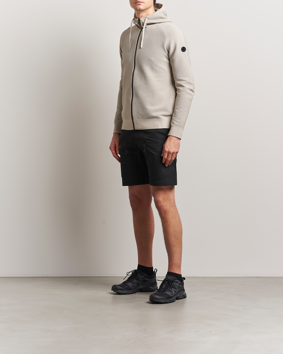 Herr | Tröjor | Sail Racing | Element Seamless Hooded Full Zip Sand