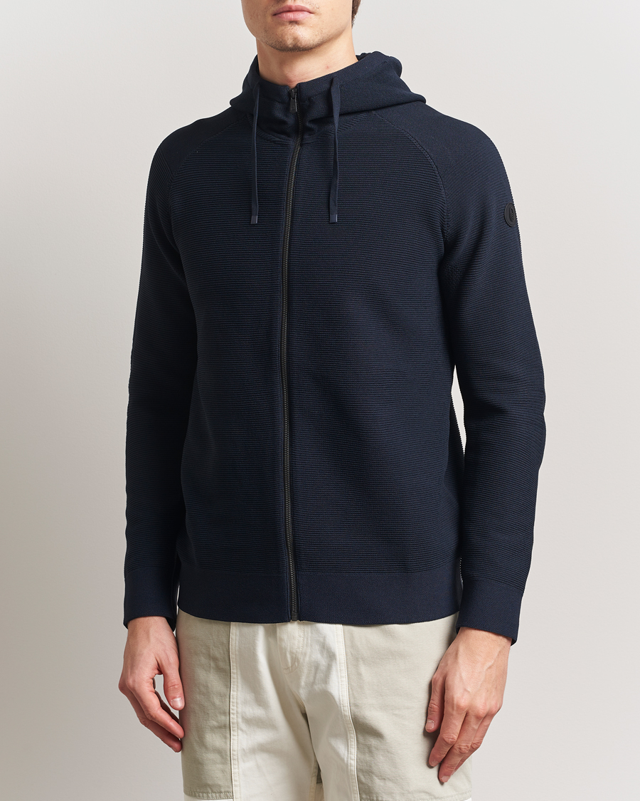 Herr | Tröjor | Sail Racing | Element Seamless Hooded Full Zip Dark Navy