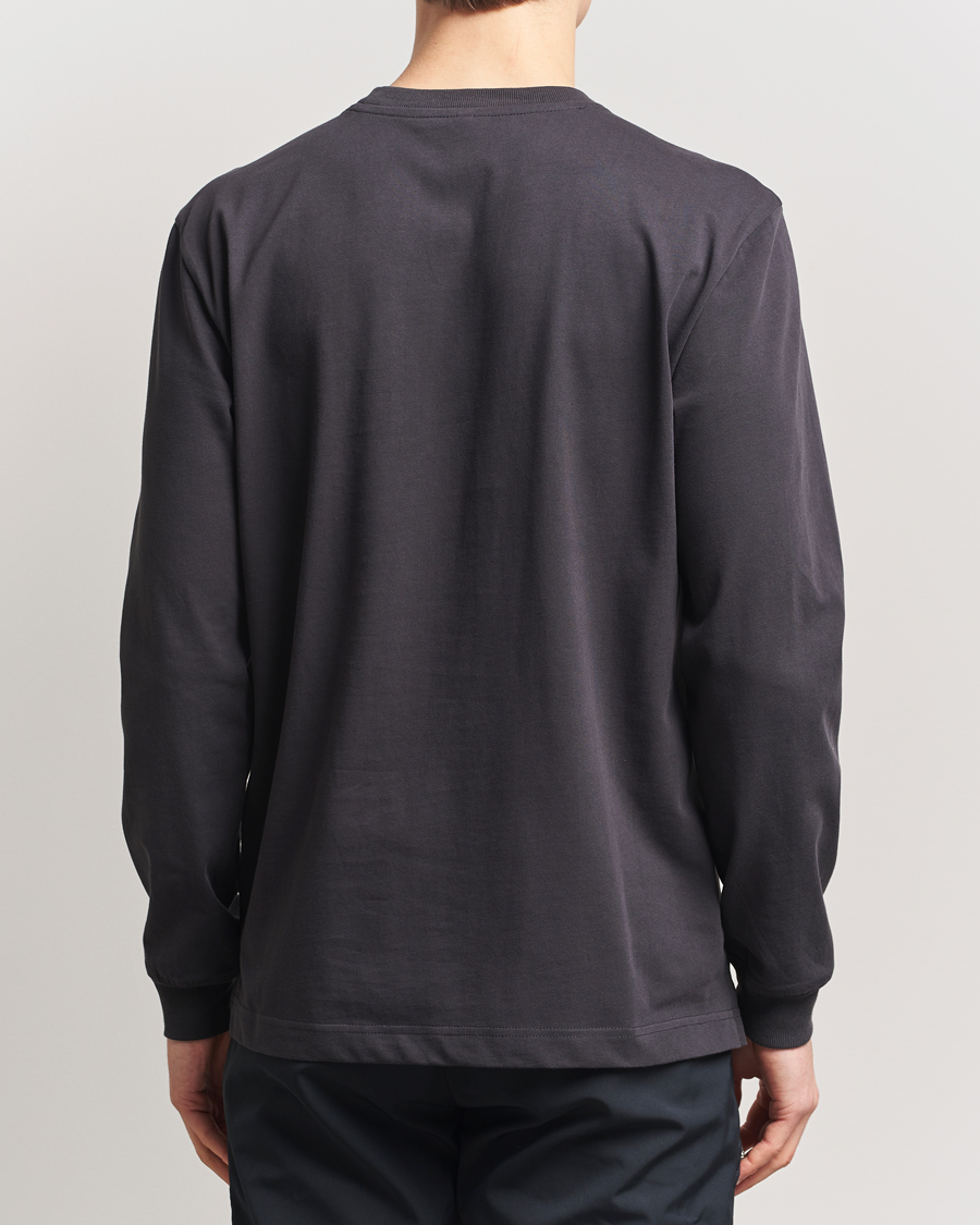 Herr | T-Shirts | Sail Racing | Cyclone Heavy Cotton Long Sleeve T-Shirt Phantom Grey