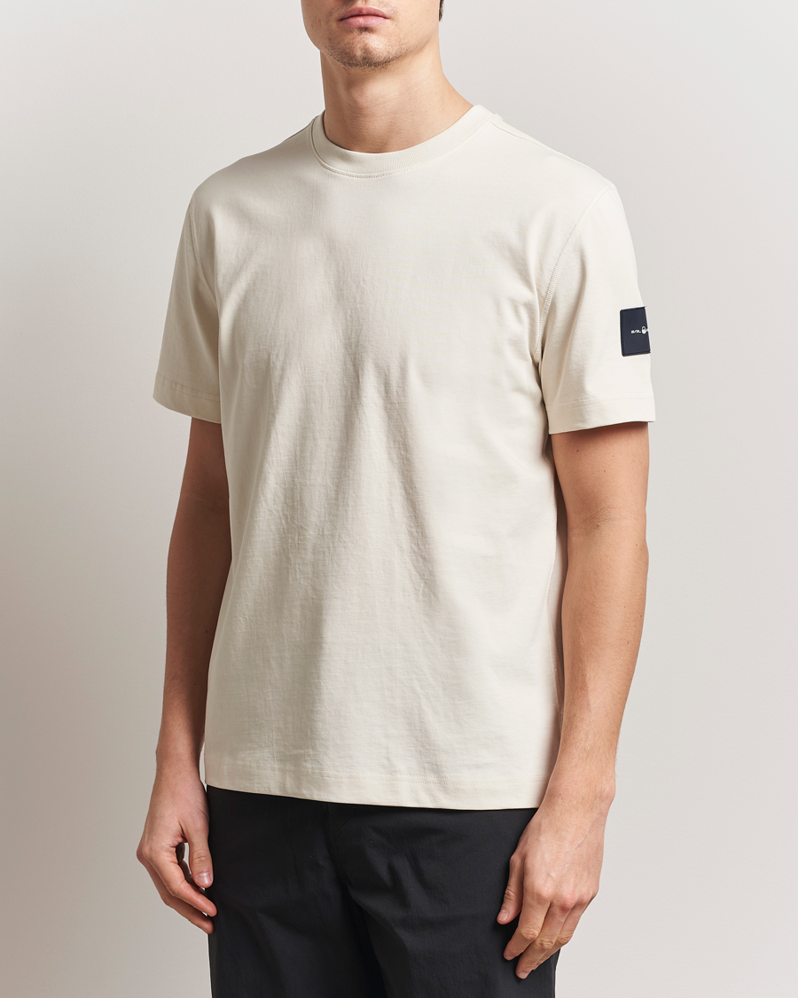 Herr | T-Shirts | Sail Racing | Wind Crew Neck T-Shirt Off White