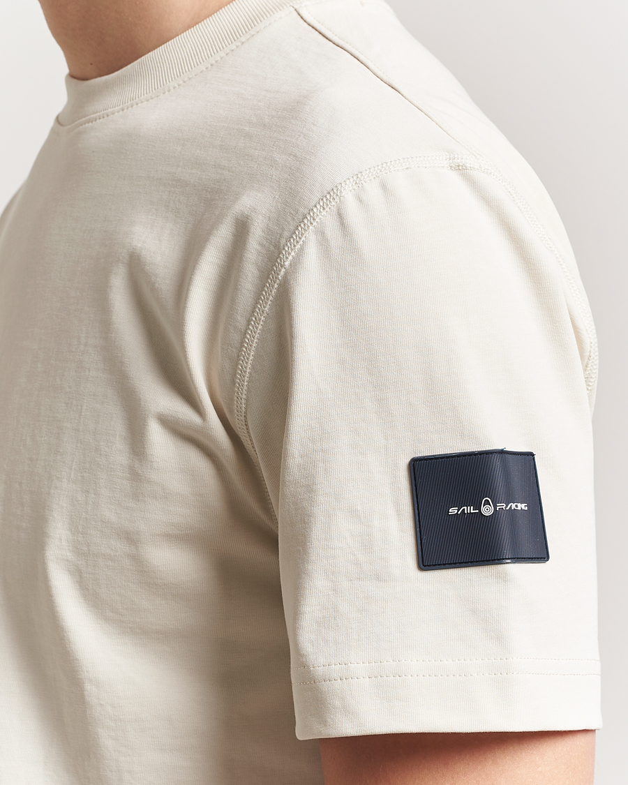 Herr | T-Shirts | Sail Racing | Wind Crew Neck T-Shirt Off White