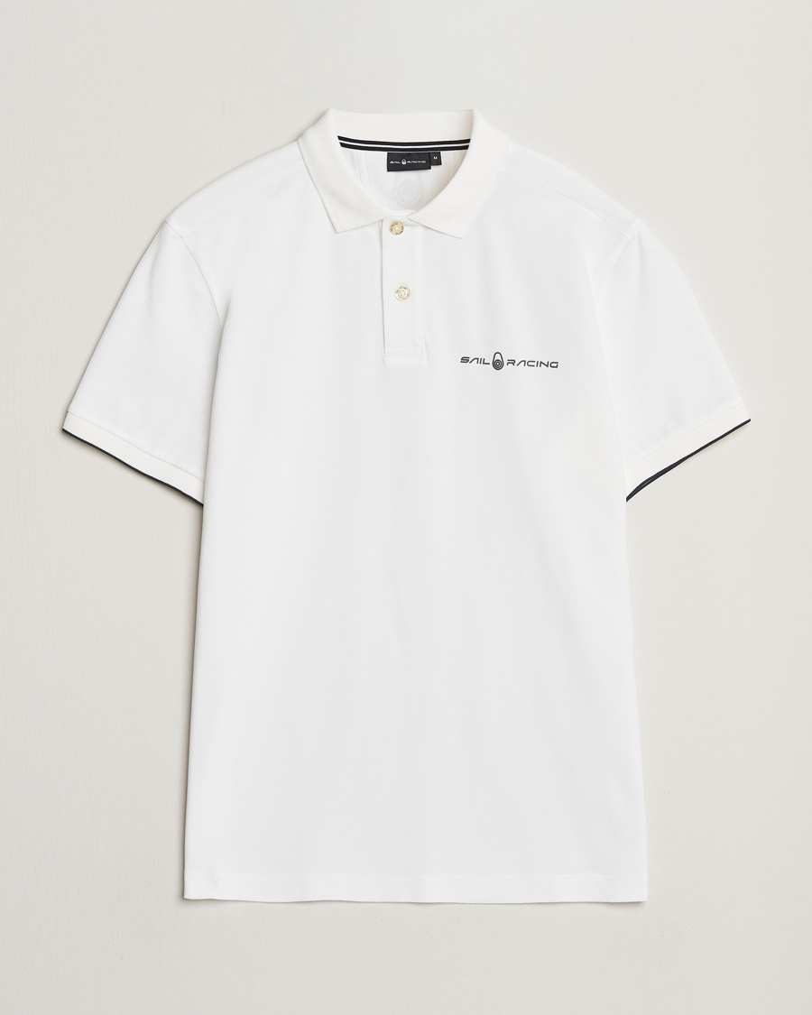 Herr | Pikéer | Sail Racing | Bowman Polo White