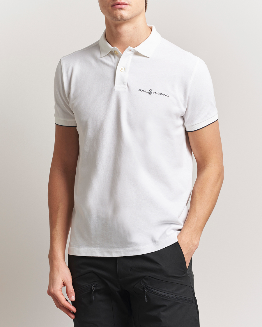 Herr | Pikéer | Sail Racing | Bowman Polo White
