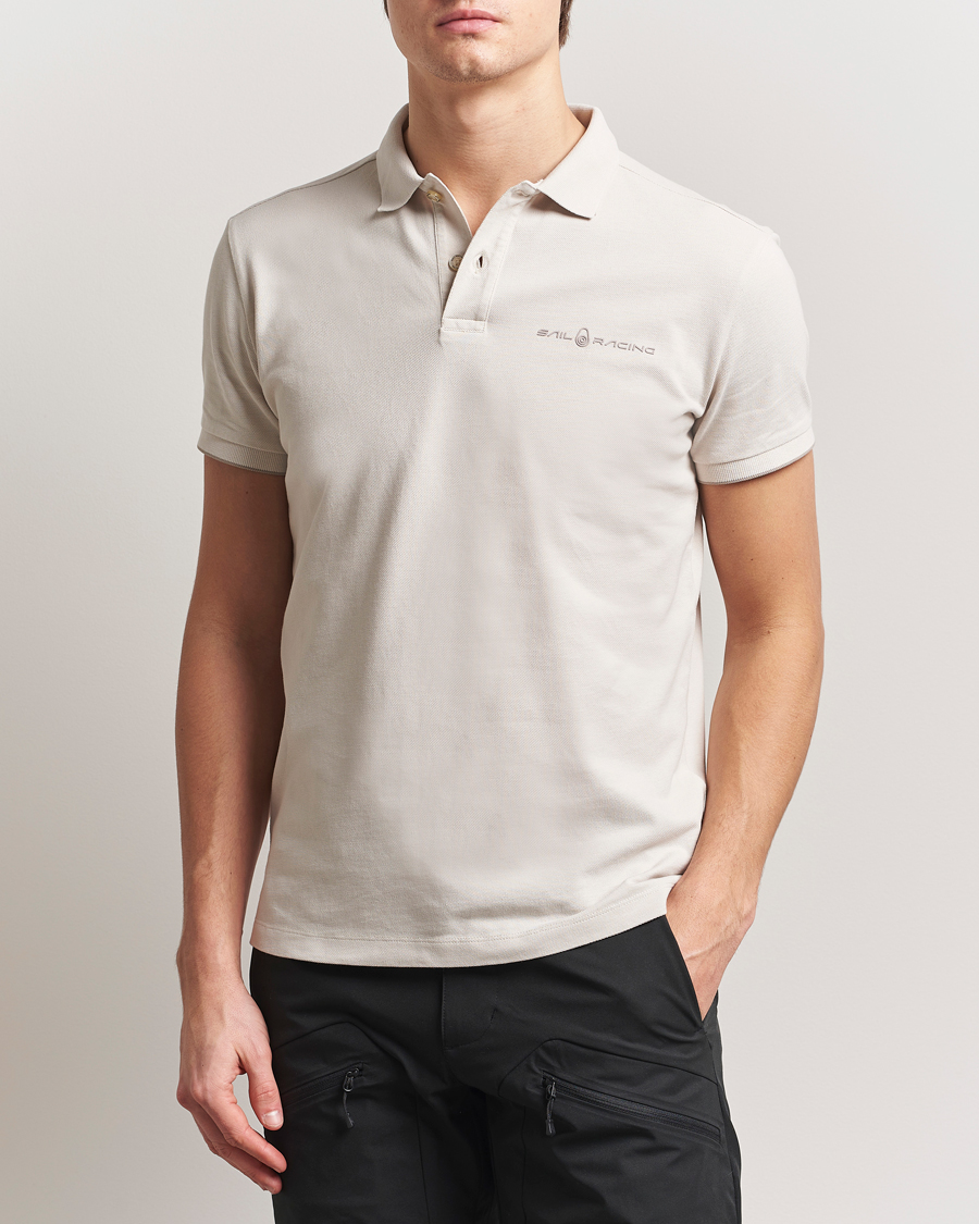 Herr | Pikéer | Sail Racing | Bowman Polo Ecru