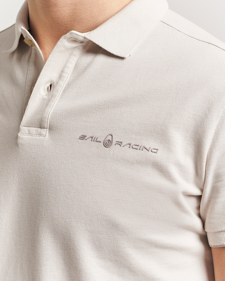 Herr | Pikéer | Sail Racing | Bowman Polo Ecru