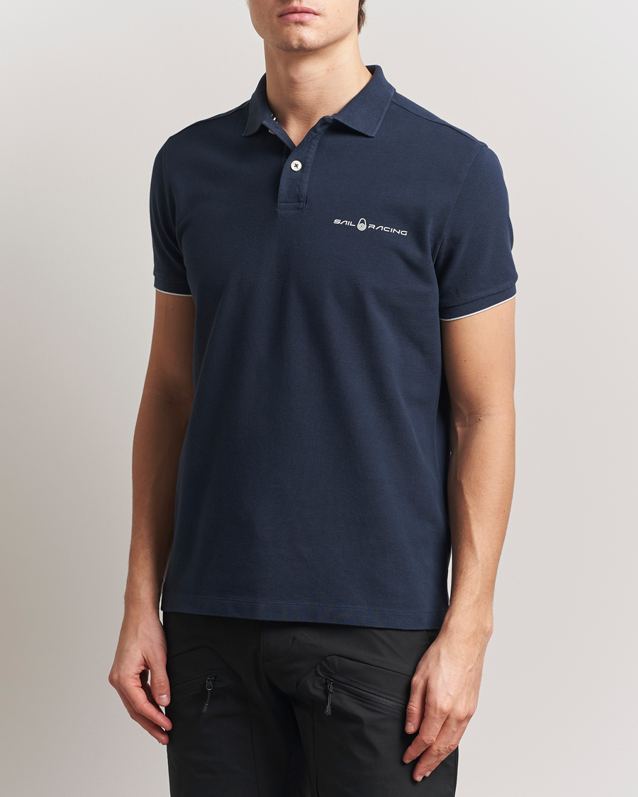 Herr | Pikéer | Sail Racing | Bowman Polo Navy