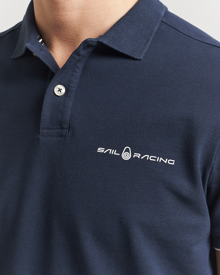 Herr | Pikéer | Sail Racing | Bowman Polo Navy