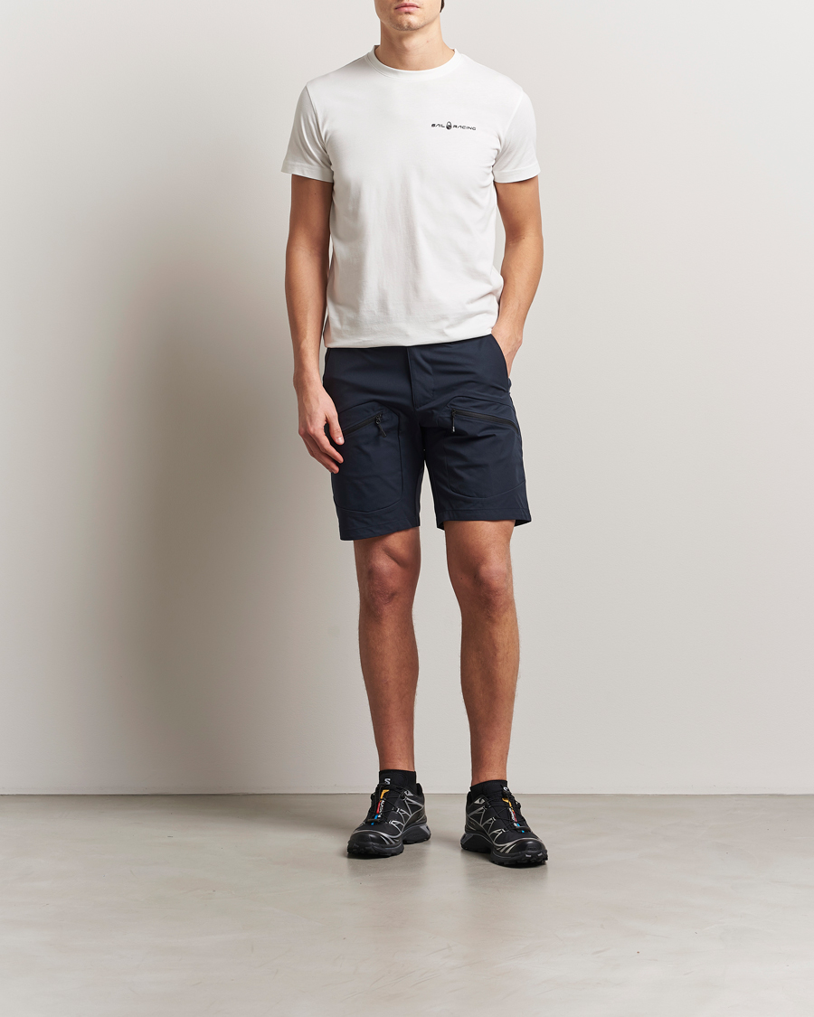 Herr | T-Shirts | Sail Racing | Bowman Crew Neck T-Shirt Storm White