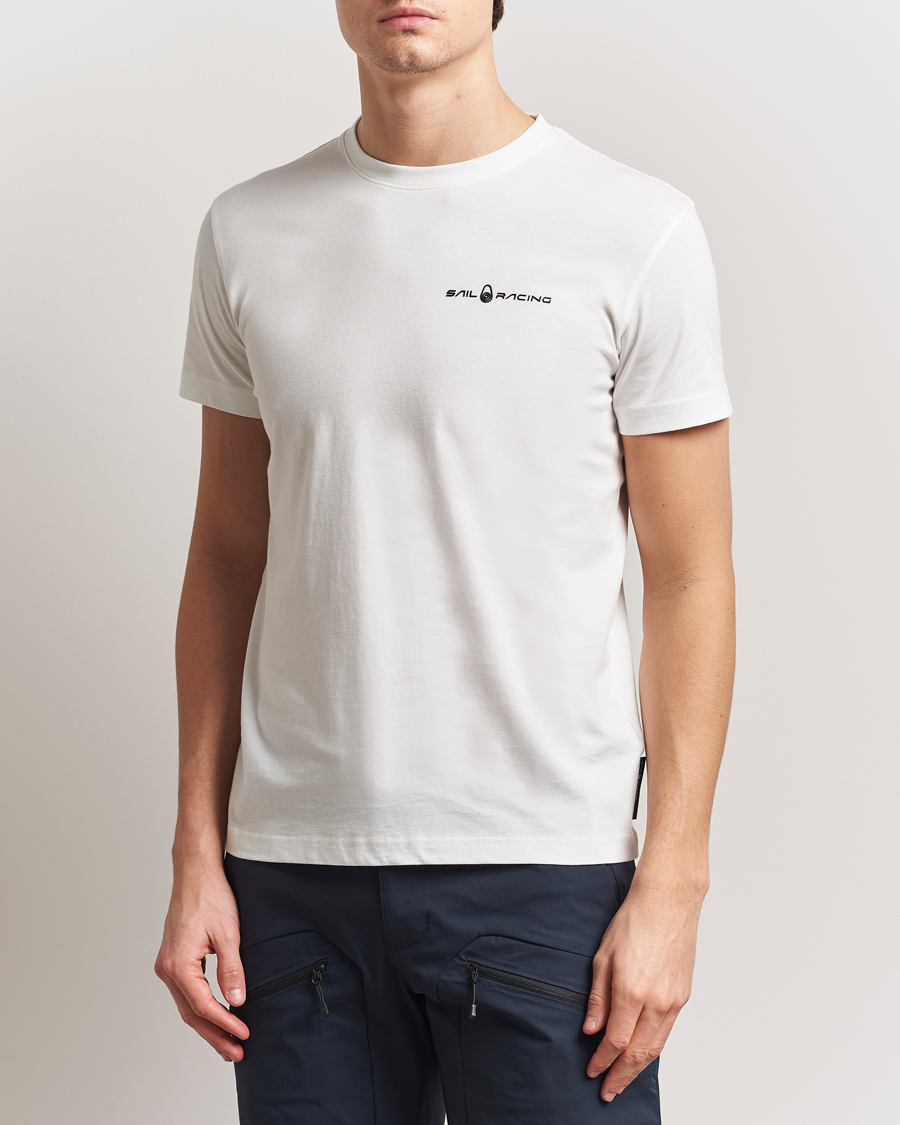 Herr | T-Shirts | Sail Racing | Bowman Crew Neck T-Shirt Storm White