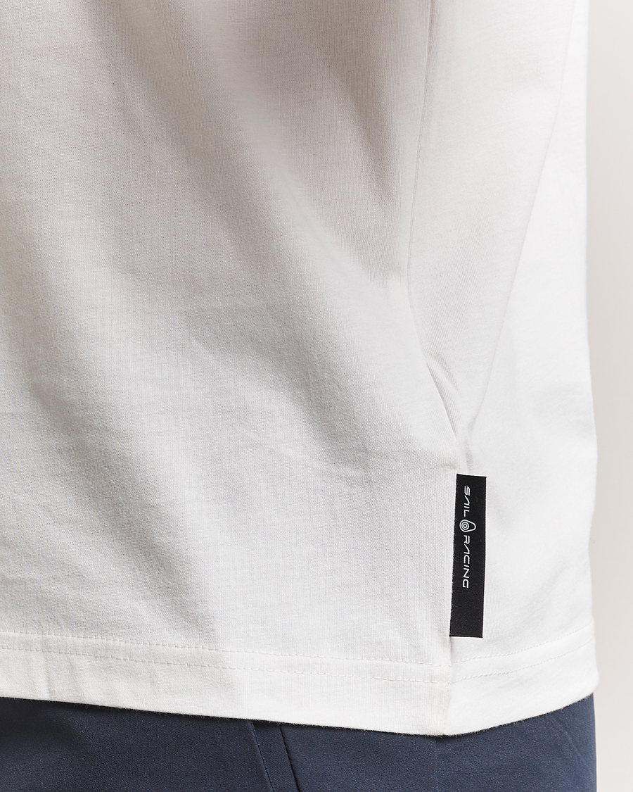 Herr | T-Shirts | Sail Racing | Bowman Crew Neck T-Shirt Storm White