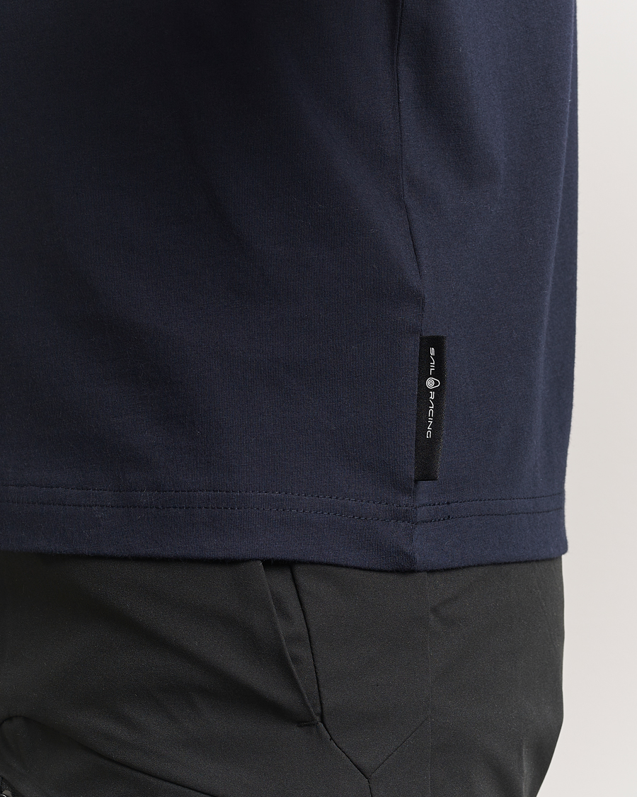 Herr | T-Shirts | Sail Racing | Bowman Crew Neck T-Shirt Dark Navy