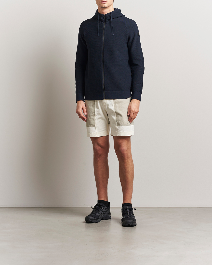 Herr | Shorts | Sail Racing | Breeze Cotton Twill Blocked Shorts Off White