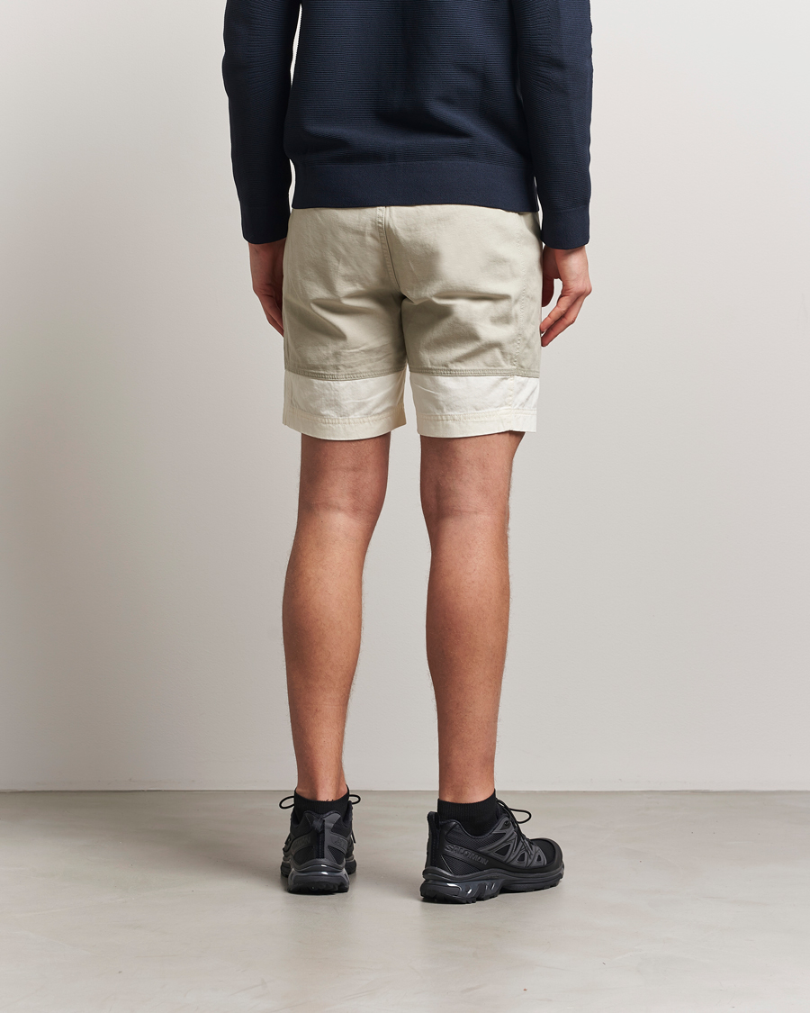 Herr | Shorts | Sail Racing | Breeze Cotton Twill Blocked Shorts Off White
