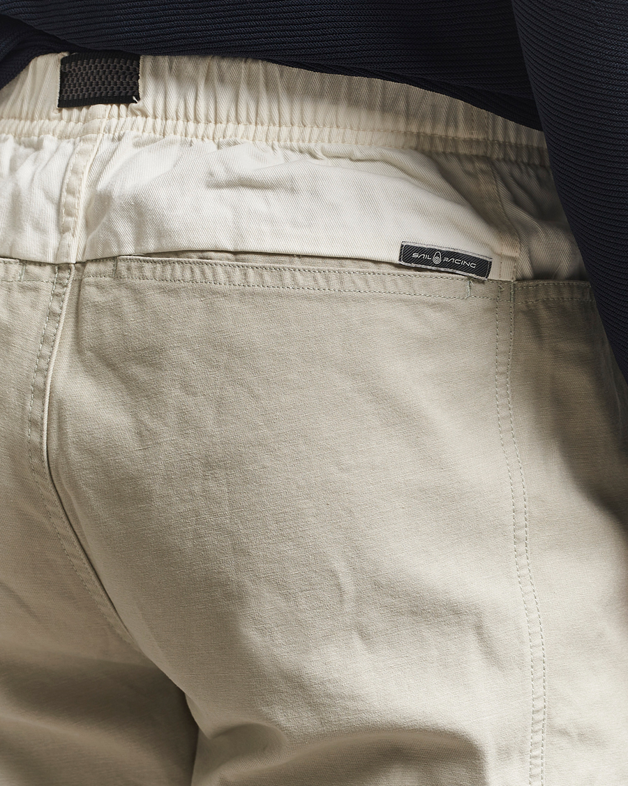 Herr | Shorts | Sail Racing | Breeze Cotton Twill Blocked Shorts Off White