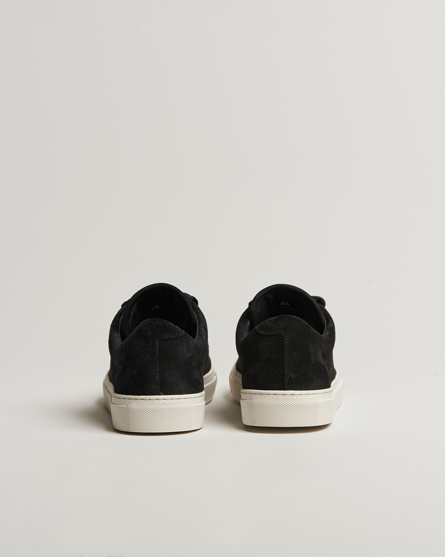 Herr | Sneakers | Stone Island | Low Top Suede Sneakers Black