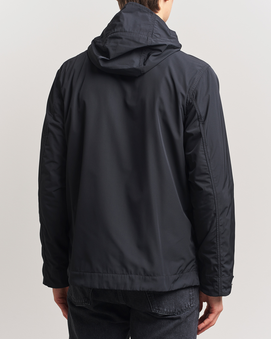 Herr | Jackor | Stone Island | Micro Twill Short Parka Black