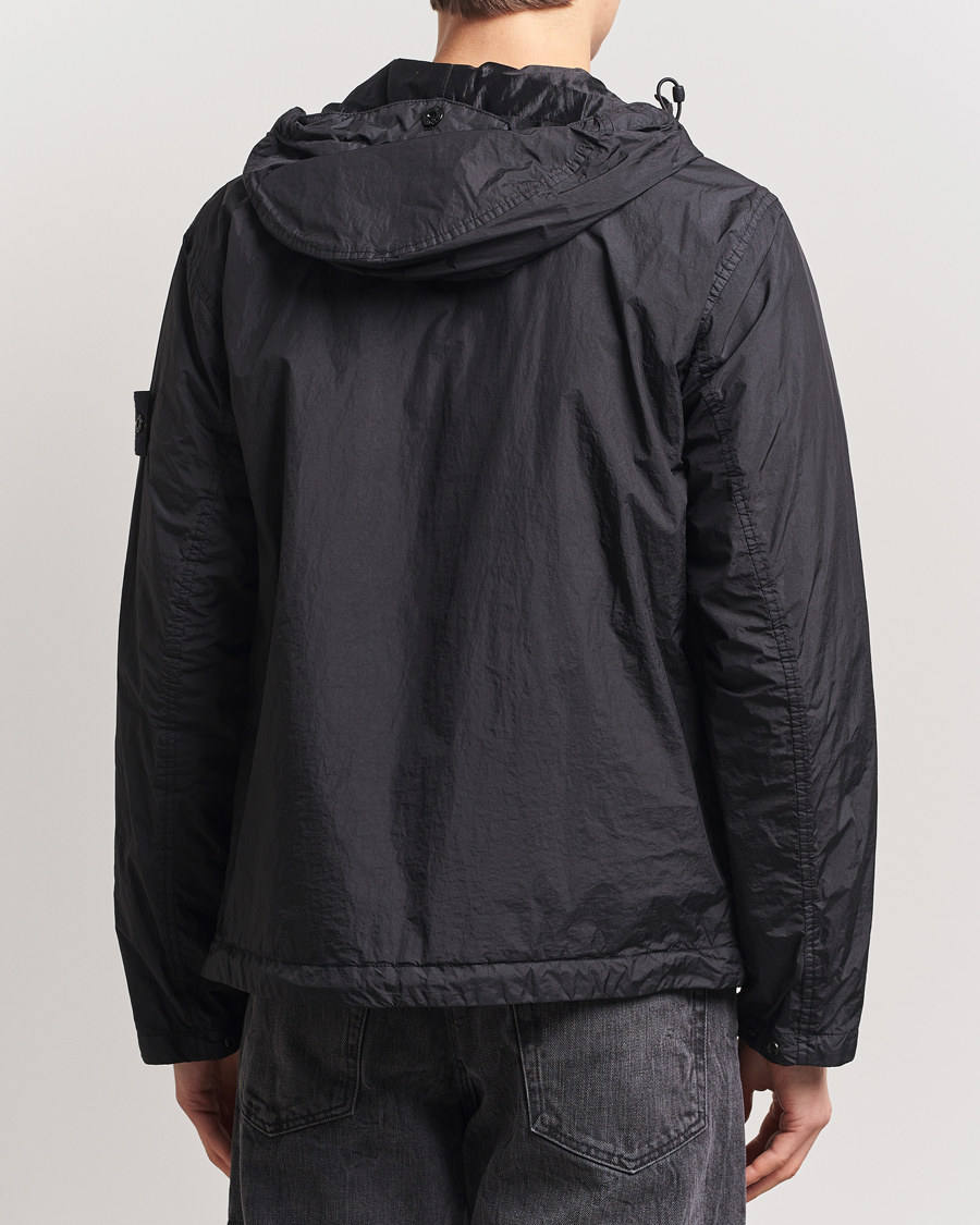 Herr | Jackor | Stone Island | Crinkle Reps Hooded Jacket Black