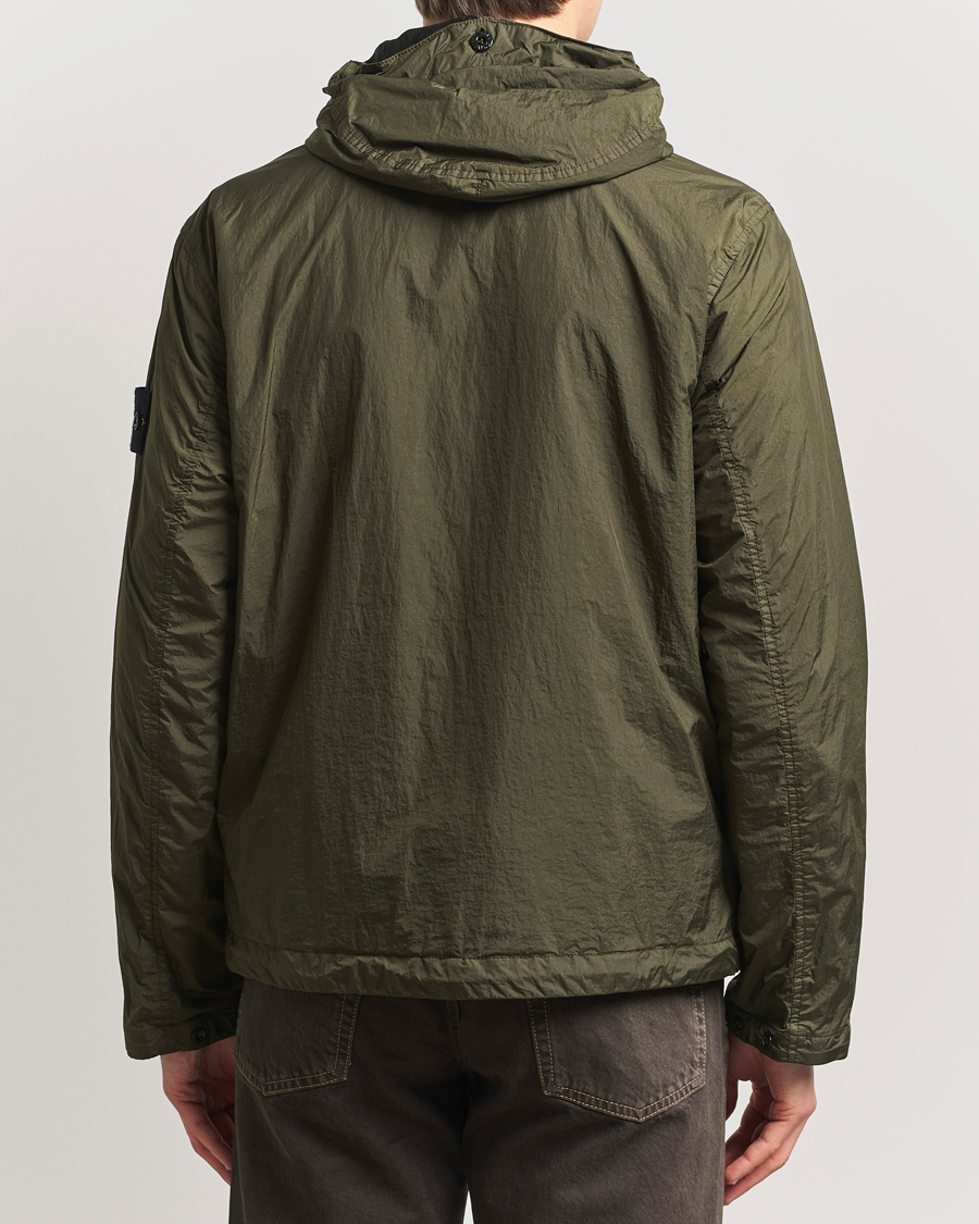 Herr | Jackor | Stone Island | Crinkle Reps Hooded Jacket Military Green