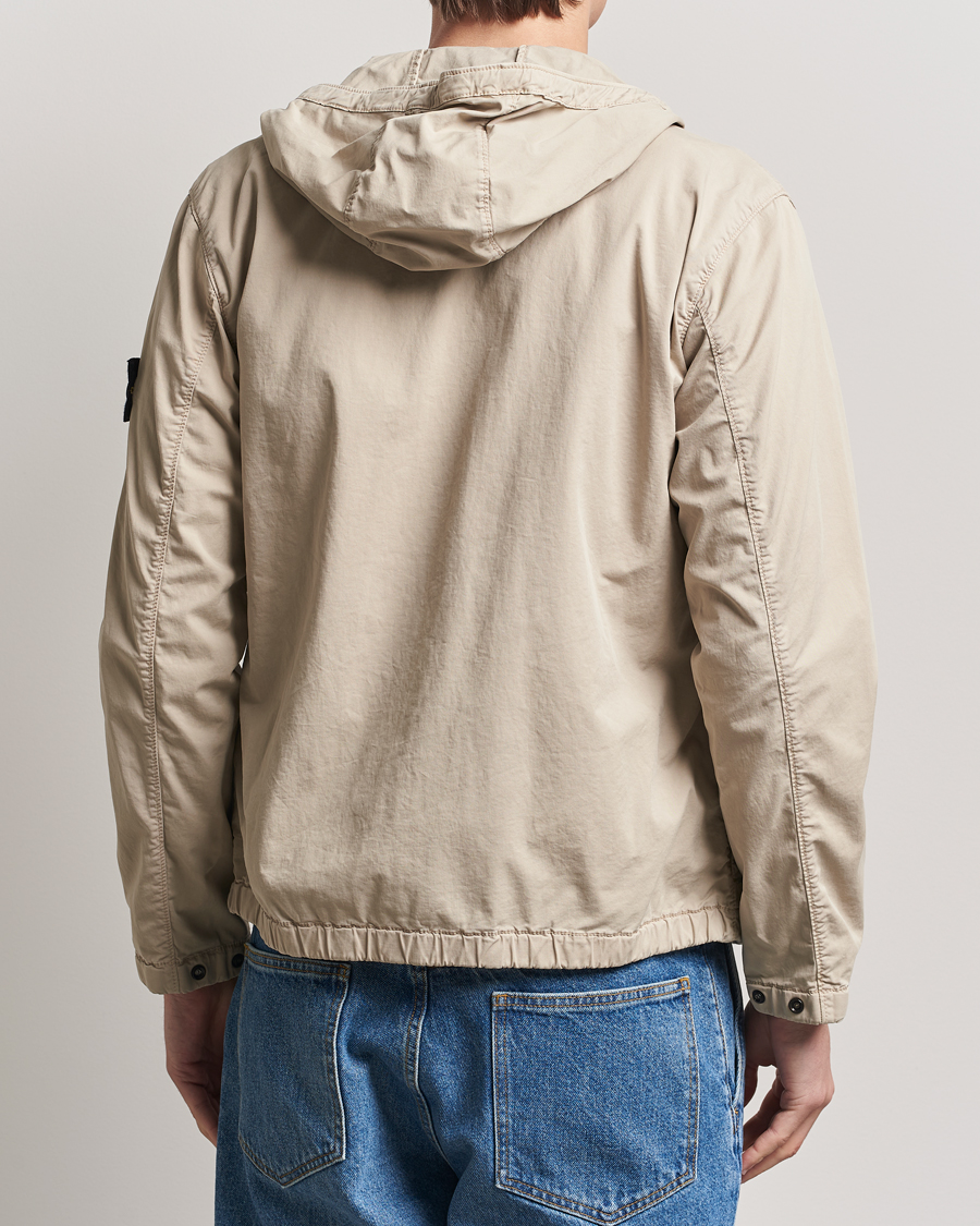 Herr | Jackor | Stone Island | Supima Cotton Stretch Hooded Jacket Desert