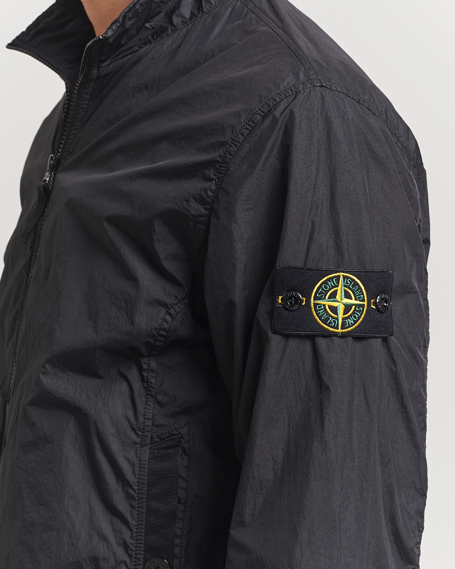 Herr | Jackor | Stone Island | Crinkle Reps Short Jacket Black