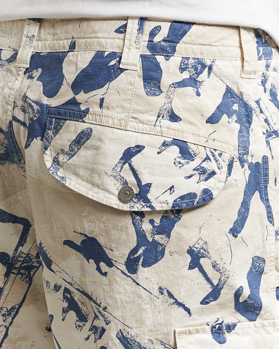 Herr | Shorts | Stone Island | Stretch Ripstop Camo Shorts Desert