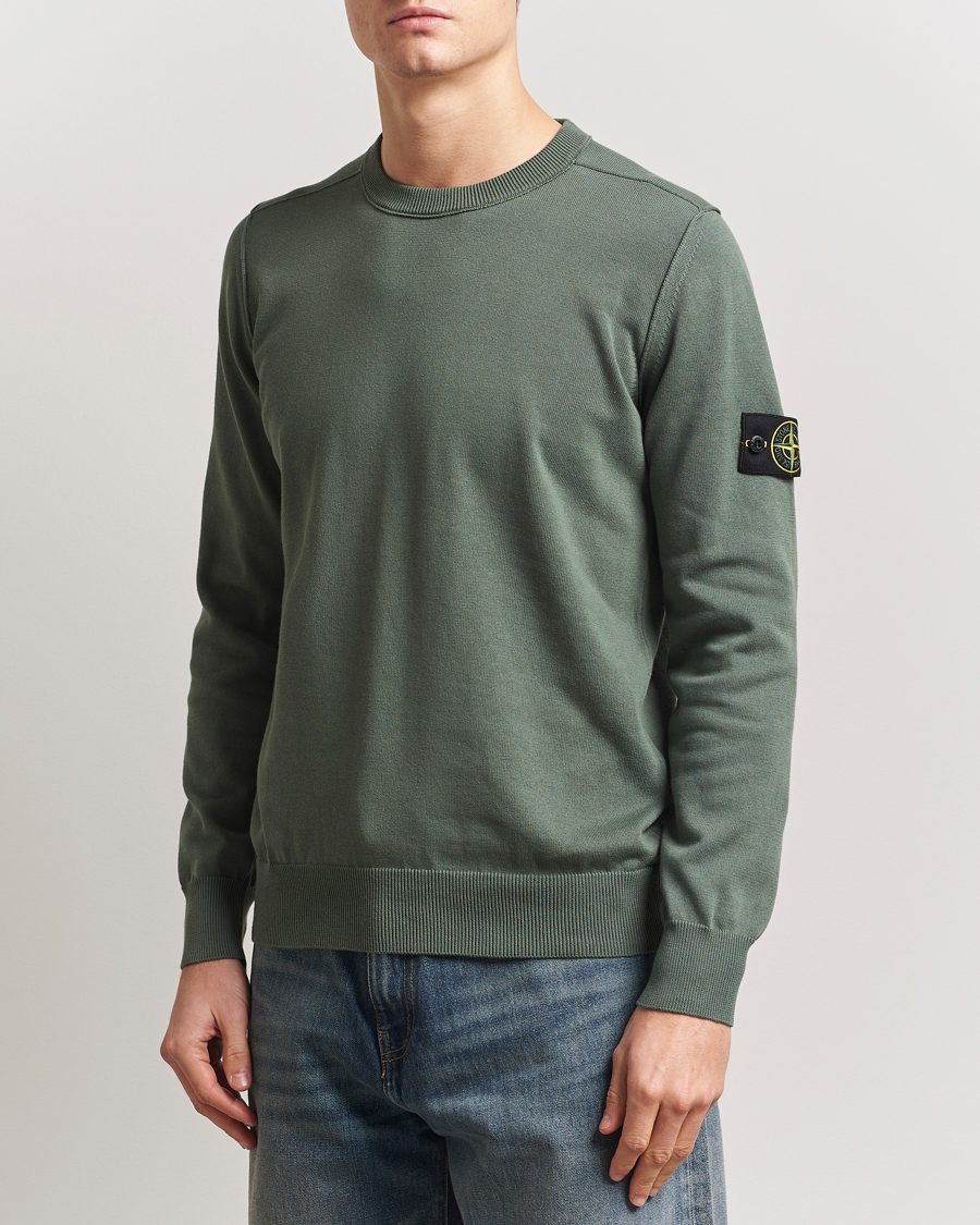 Herr | Tröjor | Stone Island | Soft Organic Cotton Crew Neck Musk