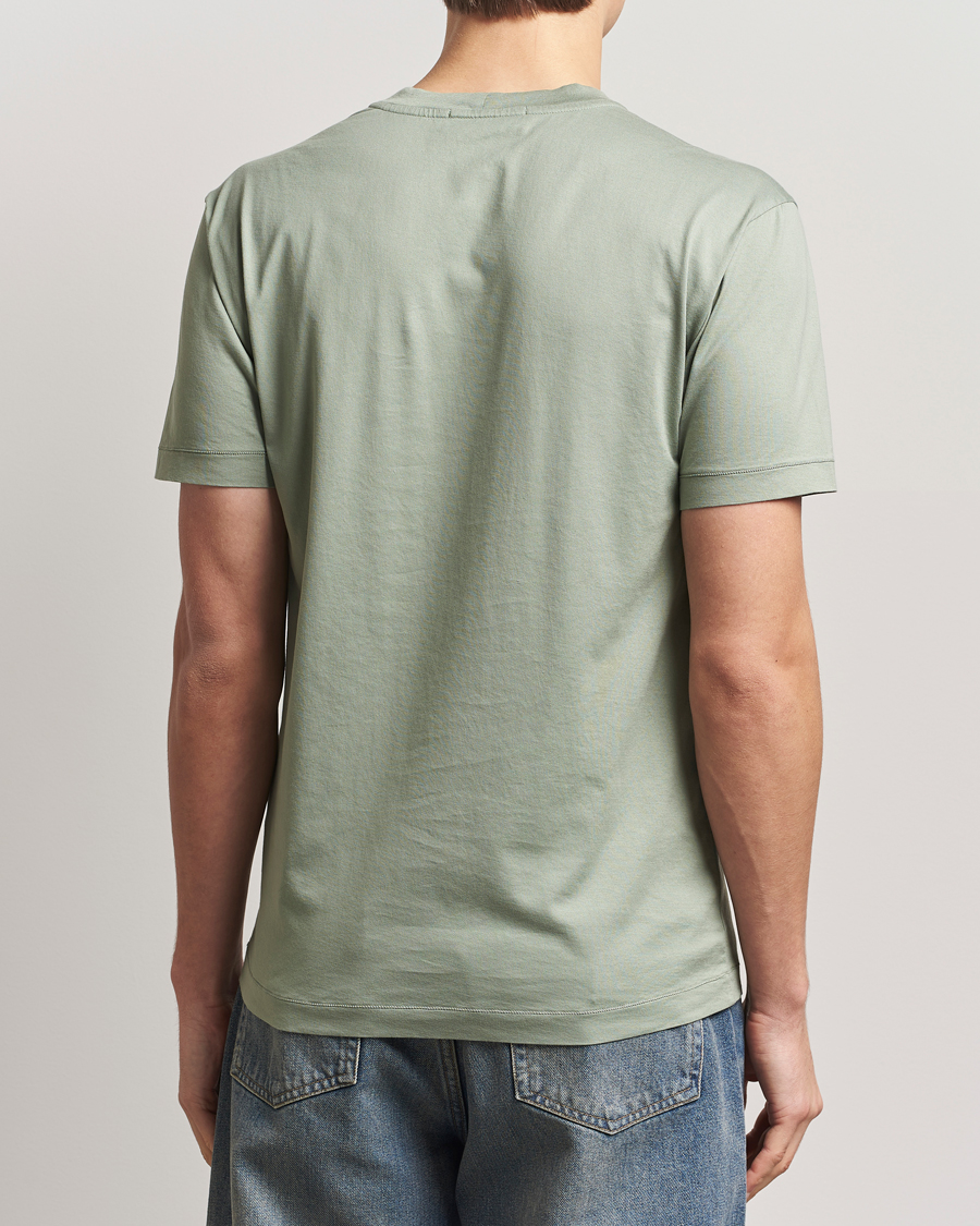 Herr | T-Shirts | Stone Island | Garment Dyed Cotton Jersey T-Shirt Sage