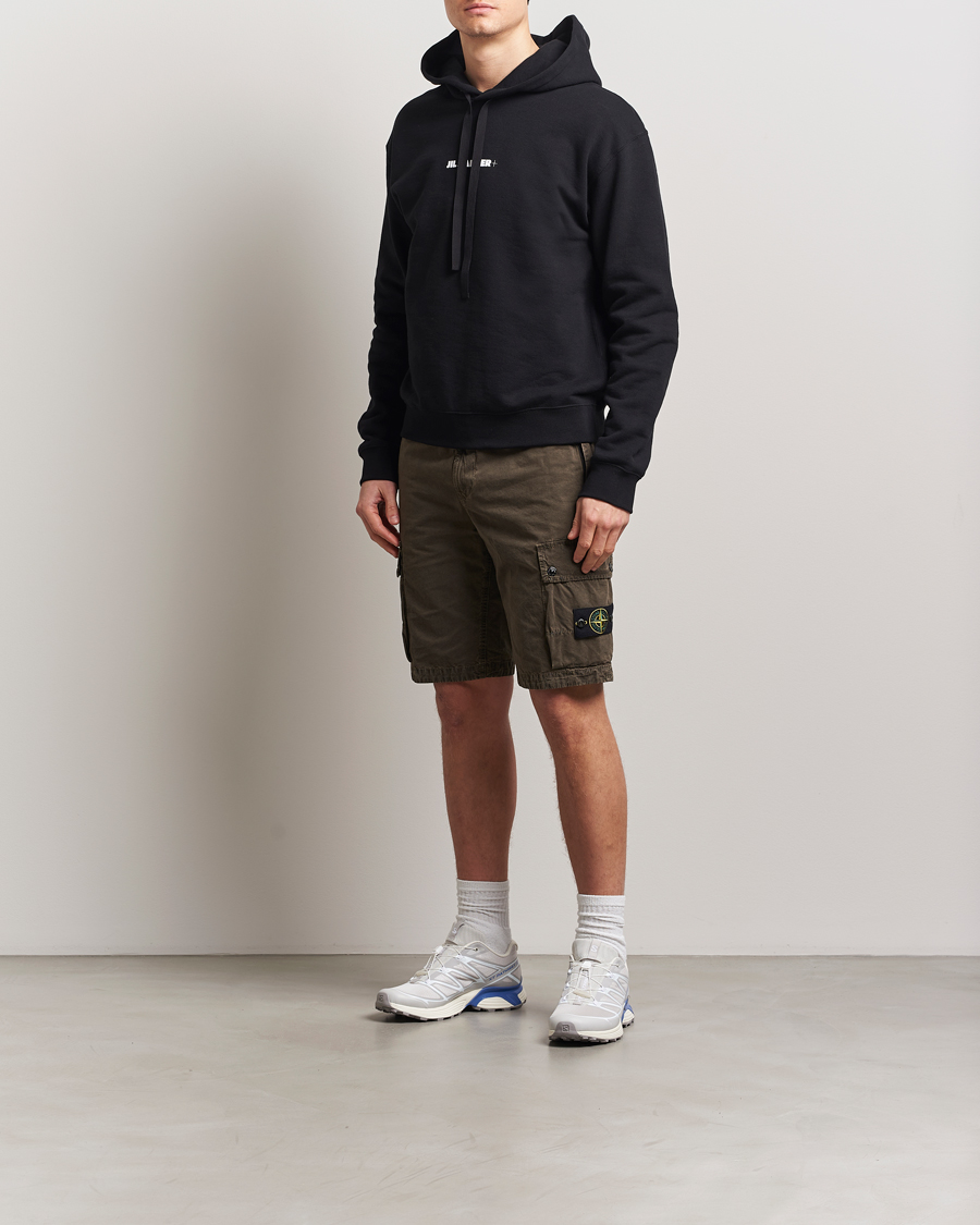Herr | Shorts | Stone Island | Brushed Cotton Canvas Cargo Shorts Military Green