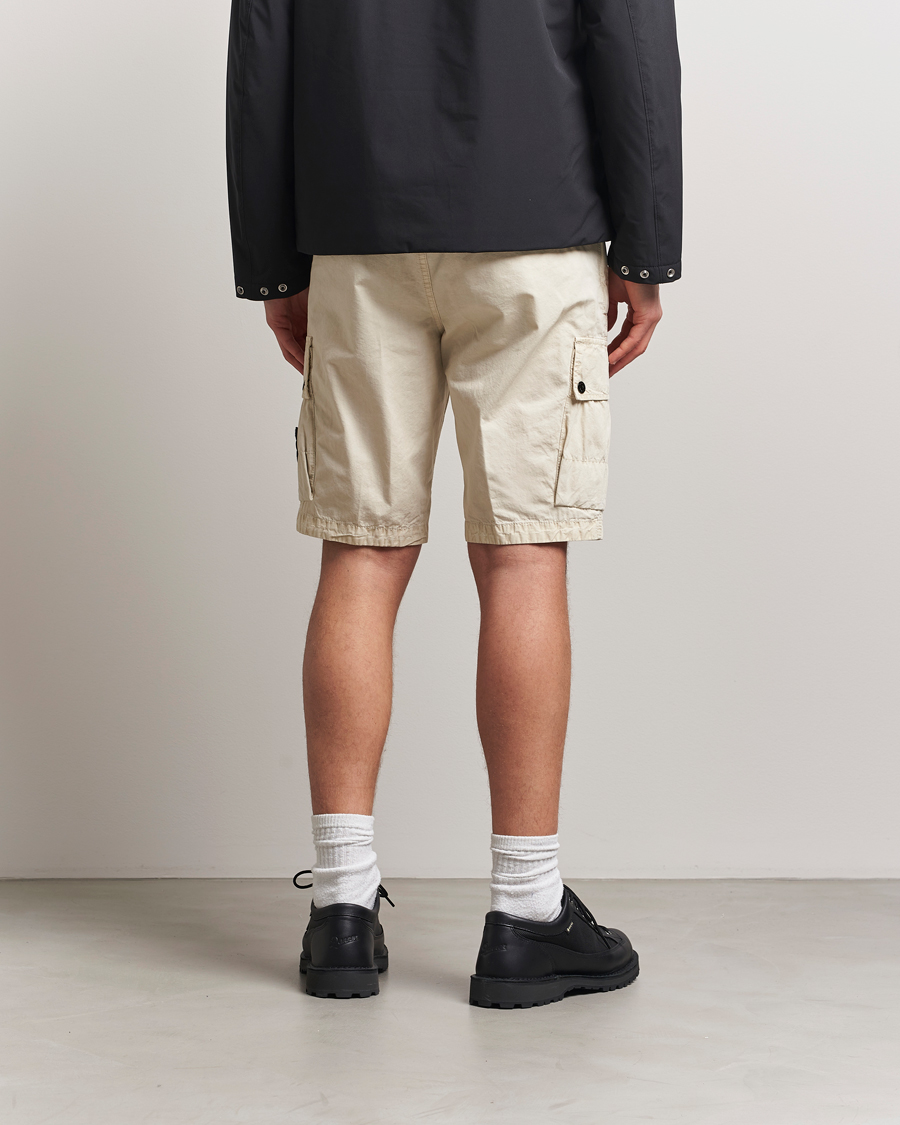 Herr | Shorts | Stone Island | Brushed Cotton Canvas Cargo Shorts Sand