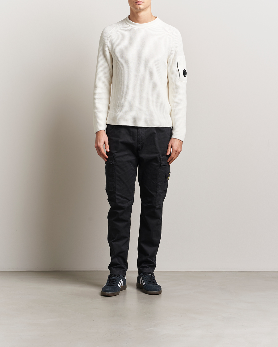 Herr | Byxor | Stone Island | Stretch Twill Cargo Pants Black