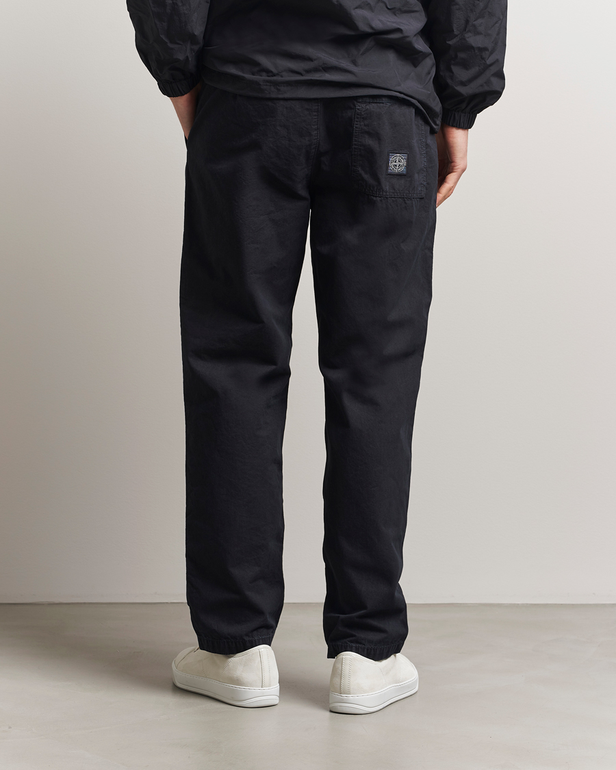 Herr | Byxor | Stone Island | Brushed Cotton Canvas Fatigue Pants Navy Blue
