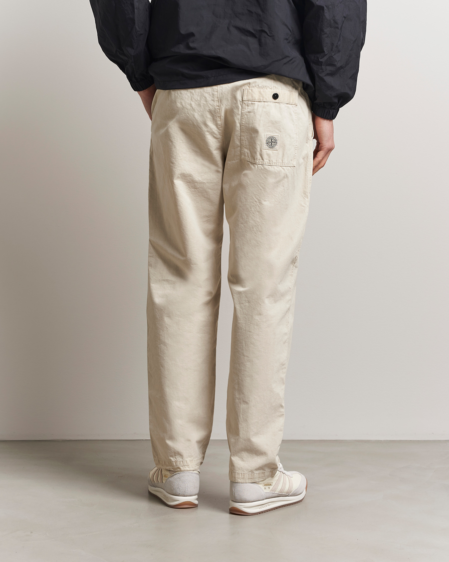 Herr | Byxor | Stone Island | Brushed Cotton Canvas Fatigue Pants Sand