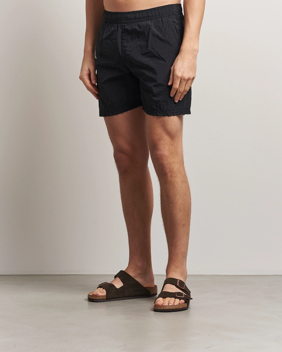 Herr | Badbyxor | Stone Island | Nylon Metal Econyl Swimshorts Black