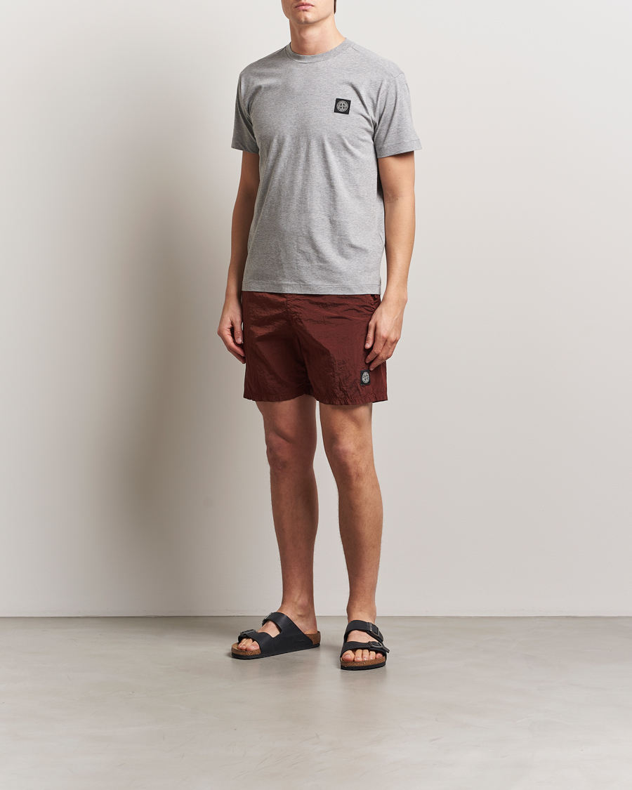 Herr | Badbyxor | Stone Island | Nylon Metal Econyl Swimshorts Copper