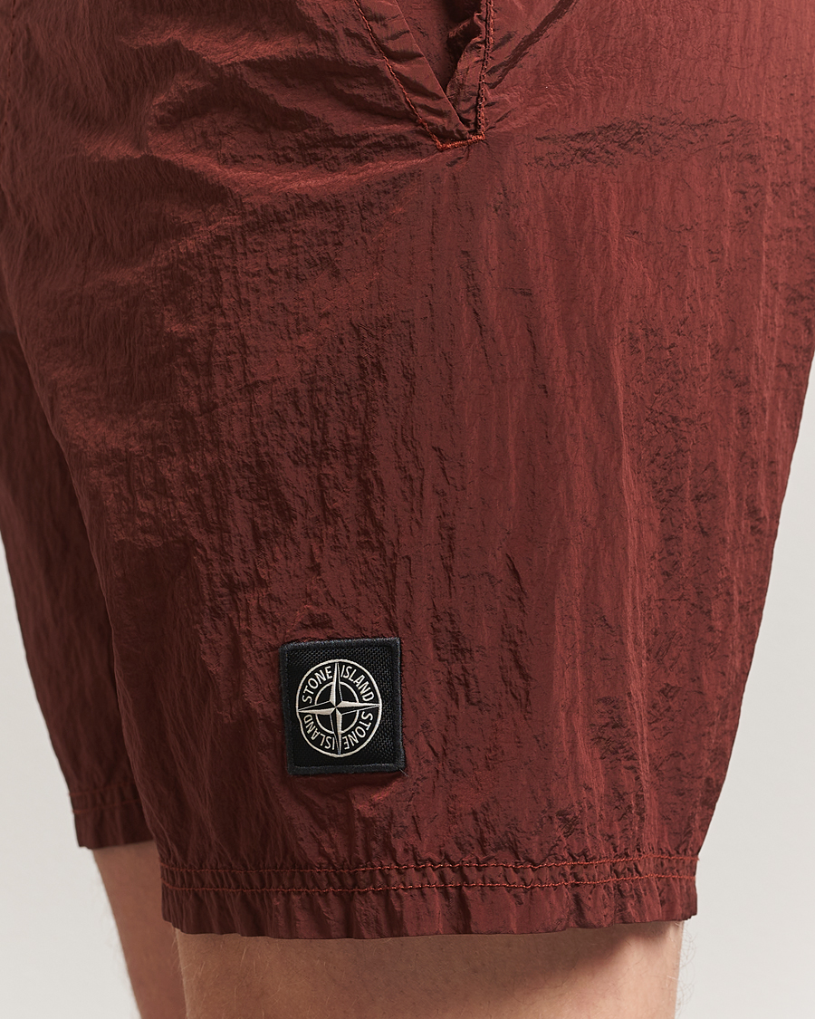 Herr | Badbyxor | Stone Island | Nylon Metal Econyl Swimshorts Copper