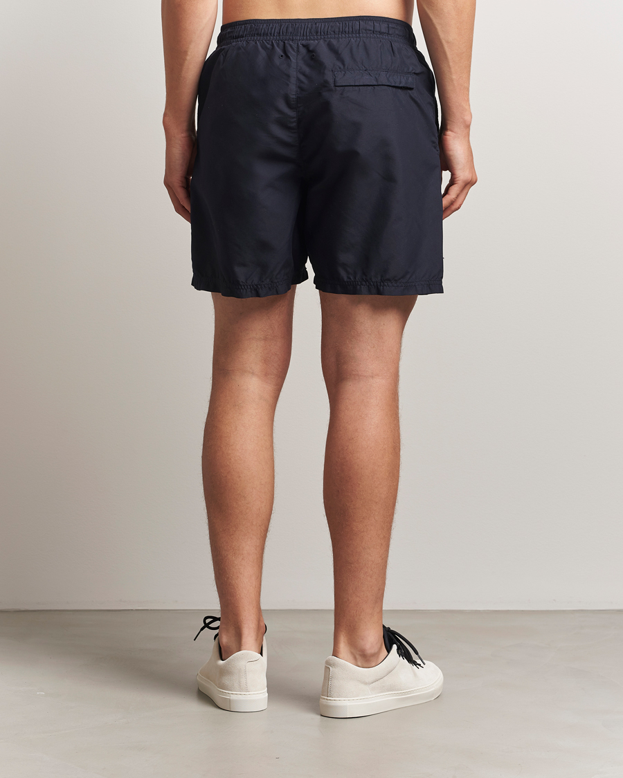 Herr | Badbyxor | Stone Island | Brushed Nylon Swimshorts Navy Blue