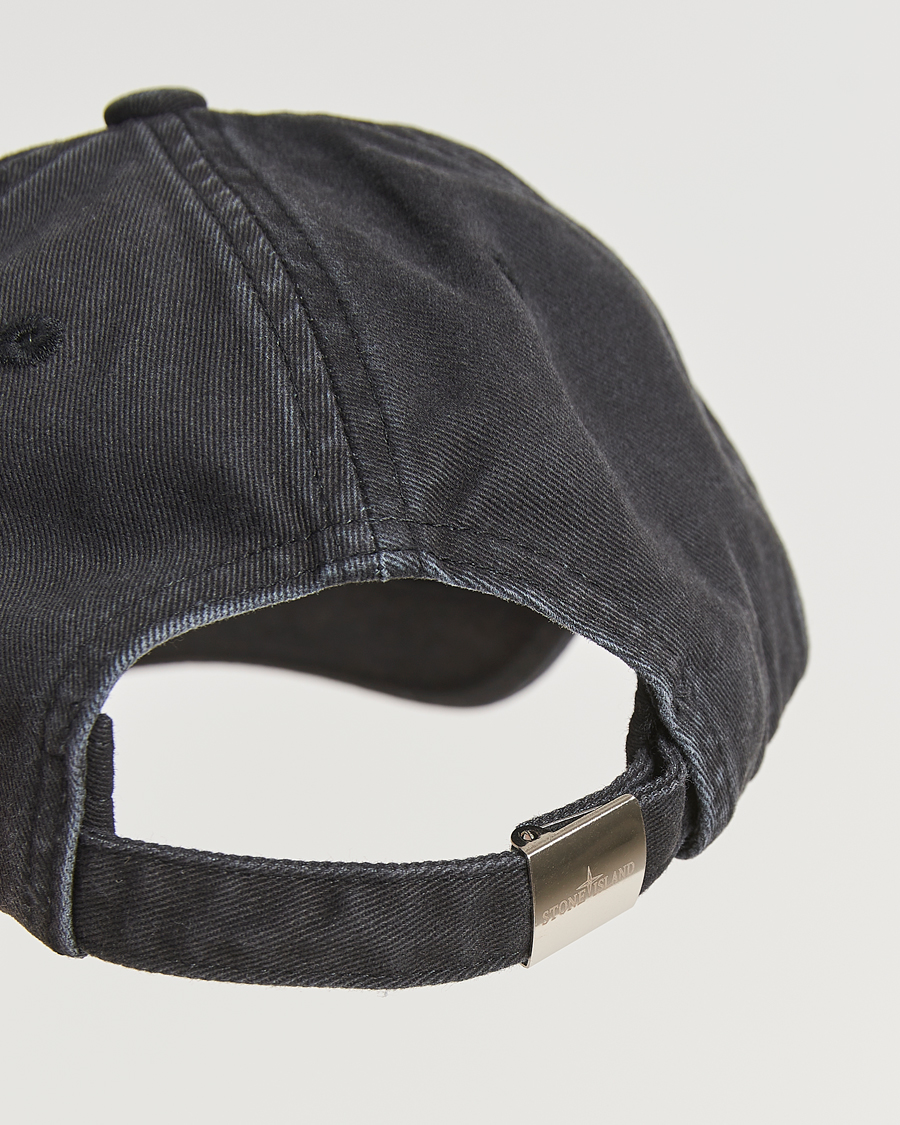 Herr | Hattar & kepsar | Stone Island | Stone IslandCotton Gabardine CapBlack