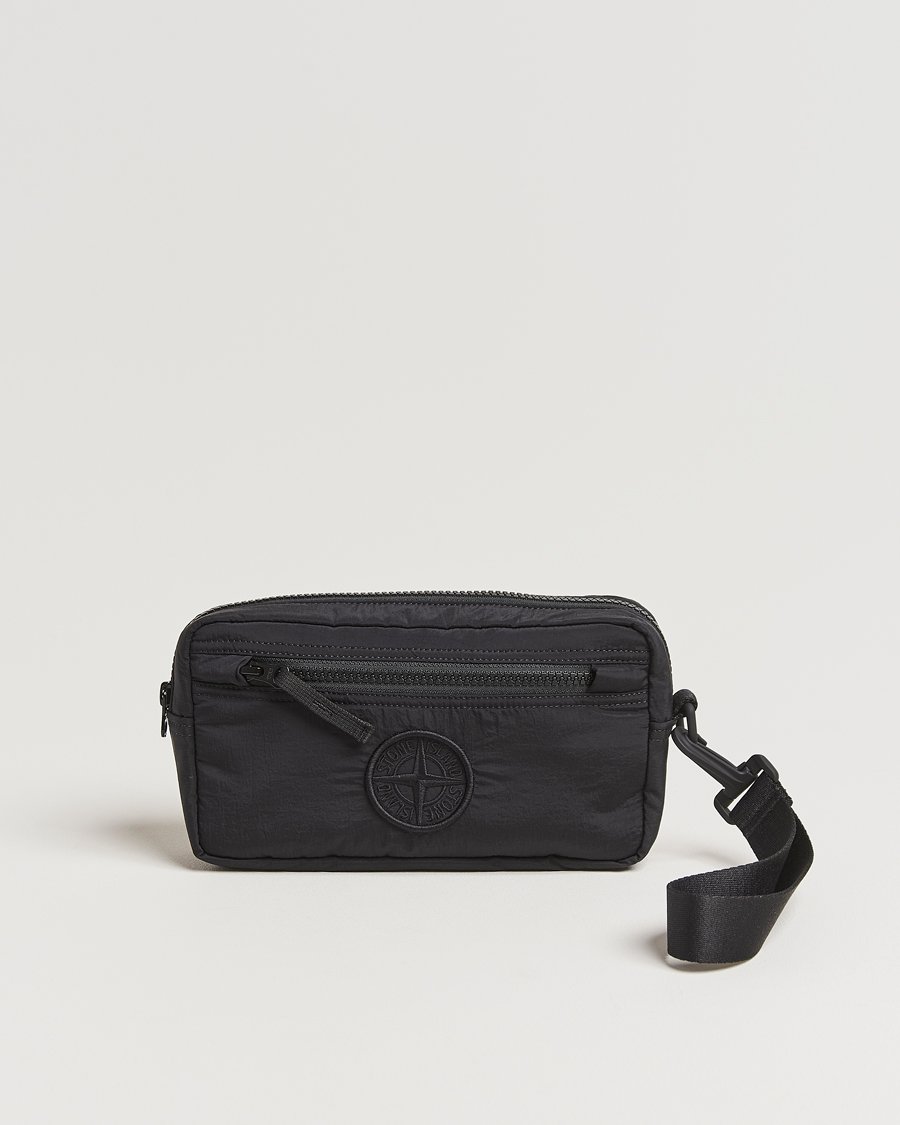Herr | Stone Island Nylon Metal Pouch Black | Stone Island | Nylon Metal Pouch Black
