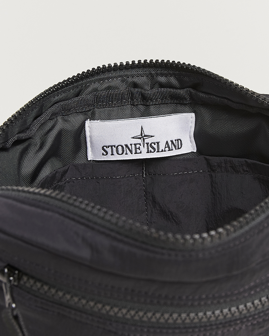 Herr | Stone Island Nylon Metal Pouch Black | Stone Island | Nylon Metal Pouch Black