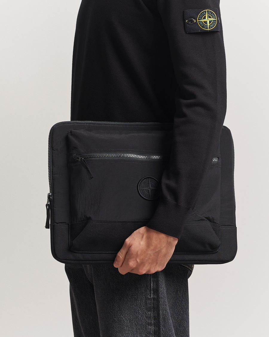 Herr | Väskor | Stone Island | Nylon Metal Pouch Portfolio Black
