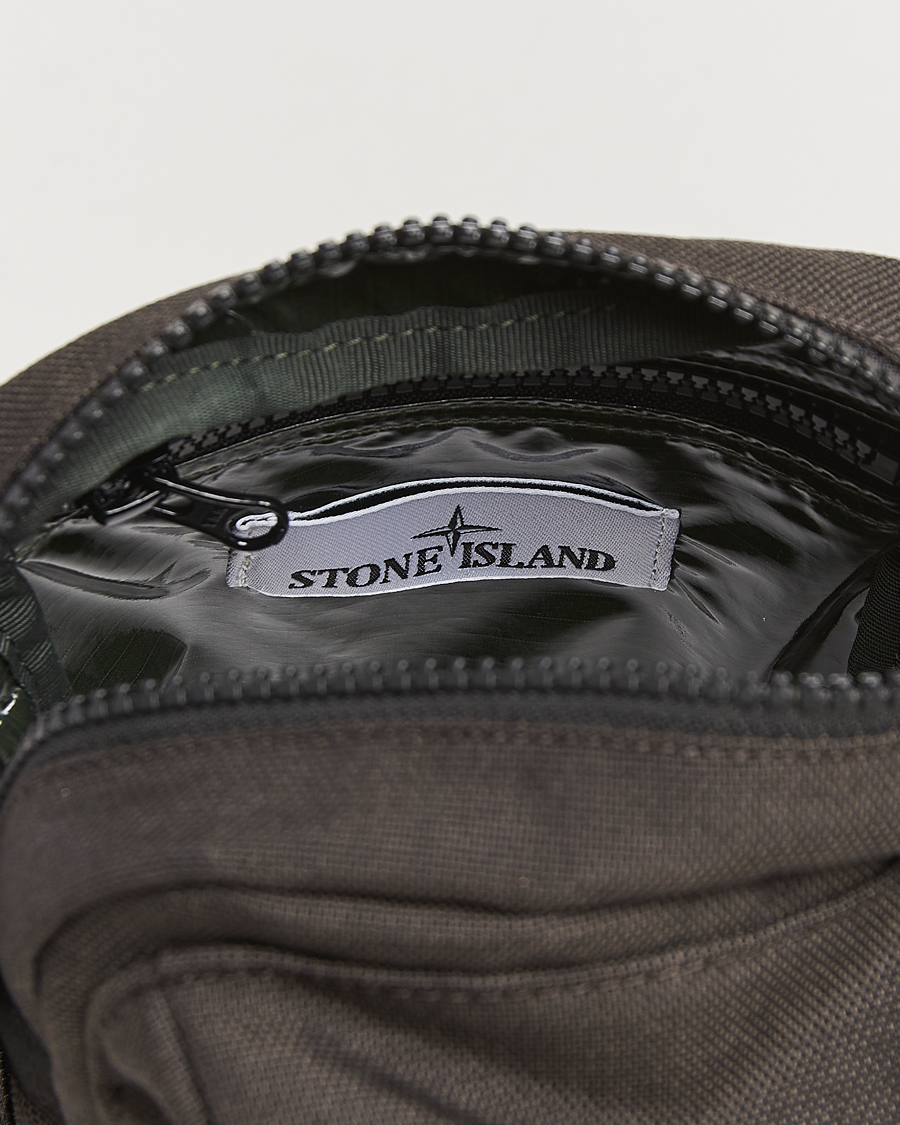 Herr | Väskor | Stone Island | Cordura Cross Body Bag Lead Grey