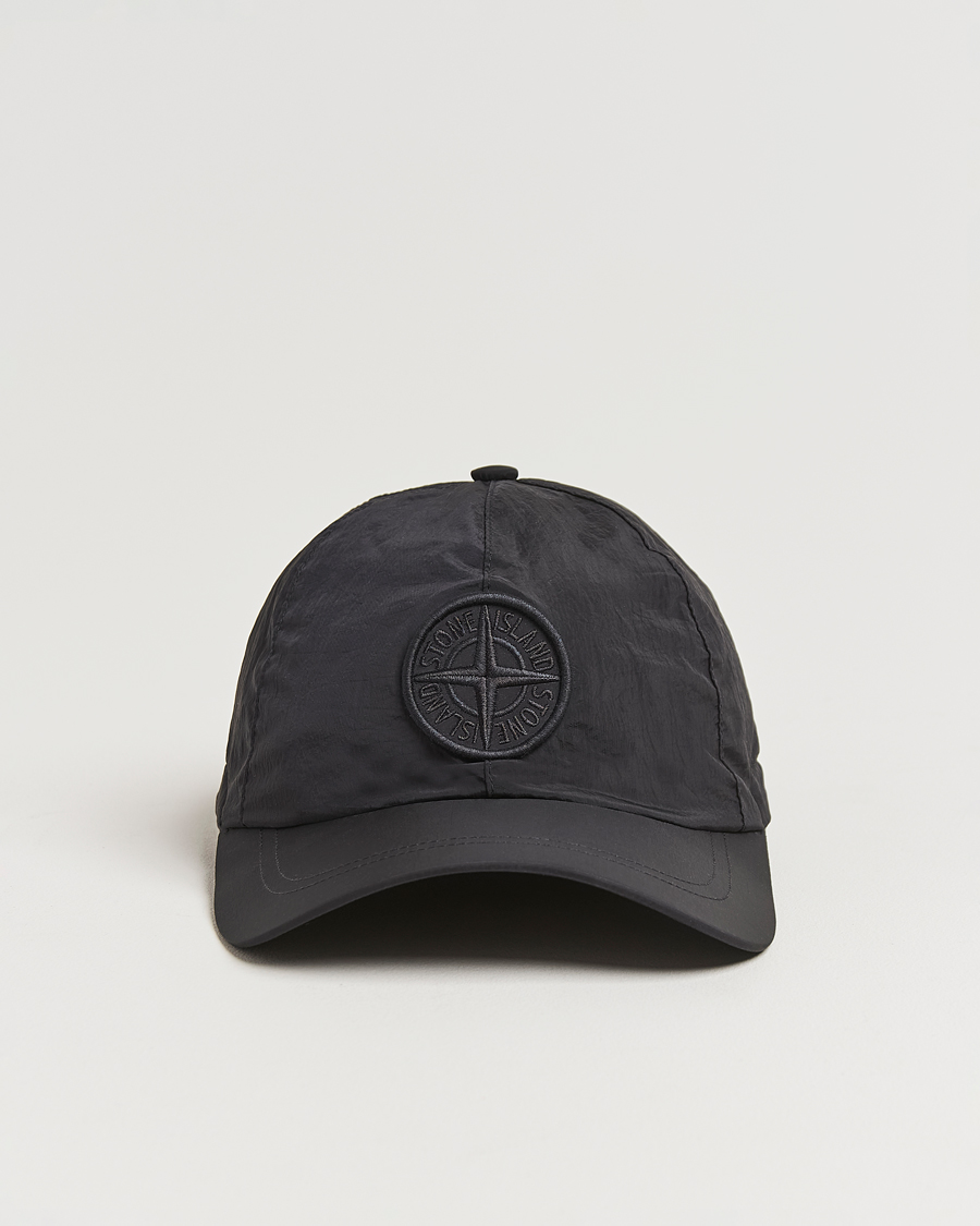 Herr | Hattar & kepsar | Stone Island | Nylon Metal Cap Black