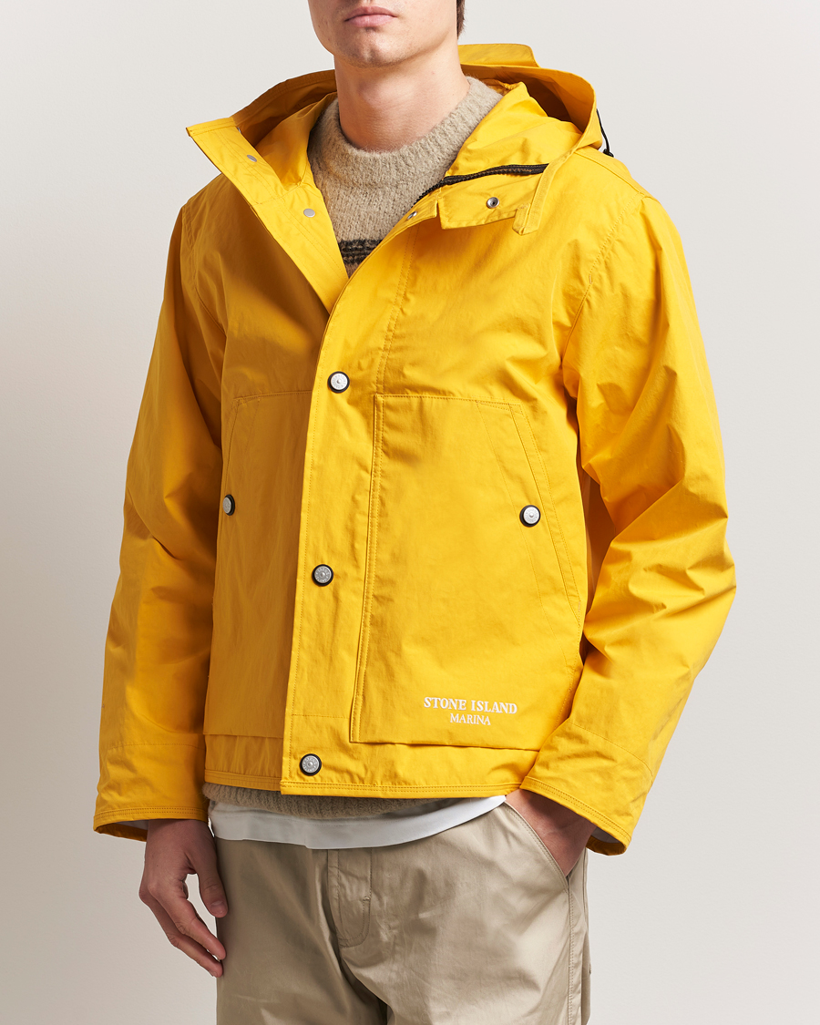 Herr | Jackor | Stone Island | Marina Aluminum Tela Jacket Ochre