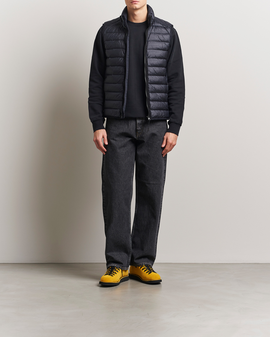 Herr | Västar | Stone Island | Nylon Down Vest Navy Blue